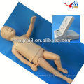 Maniquí avanzado del CPR del niño de la ISO, maniquí del entrenamiento de los primeros auxilios, maniquí del entrenamiento del cpr